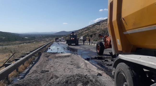 Menemen'de Trafik kazası:1 kişi yaralı