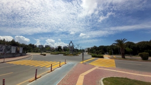 Yaya Geçidi Çizgileri Yenileniyor