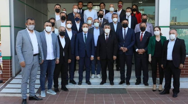 Ak Parti Ve MHP İl başkanları Aliağa'da Bir Dizi Ziyaret Gerçekleştirdi.