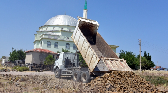 Aliağa Belediyesi Ekipleri Kalabak Mahallesi'nde