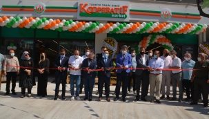 Aliağa'da Tarım Market'in ilk şubesi açıldı