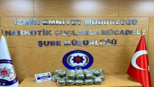 Bir araçta 26 kilo bonzai ele geçirildi