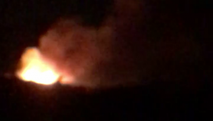 Foça'da makilik alanda çıkan yangın söndürüldü