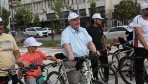 Kınık'ta Dünya Bisiklet Günü Coşkusu
