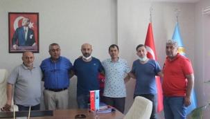 SP Aliağa Başkanı Koç'tan Başkan Oktay'a, Geçmiş Olsun Ziyareti 