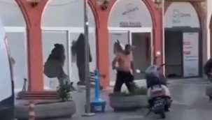 Zabıta binası ve araçlarına zarar veren 1 kişi tutuklandı