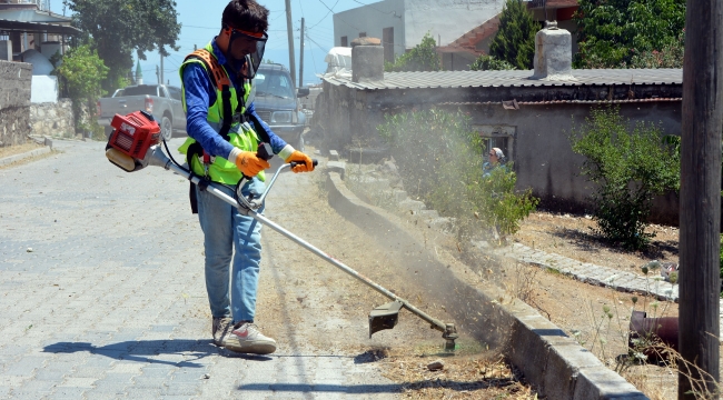 Aliağa Belediyesi Ekipleri Bozköy'de