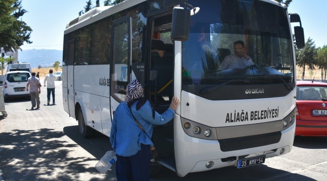 Aliağa Belediyesi'nden Bayramda Ücretsiz Ulaşım