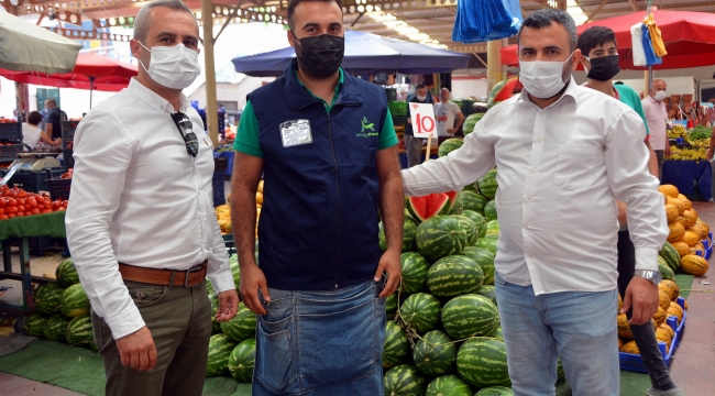 Aliağa Belediyesi'nden Örnek Pazar Yeri