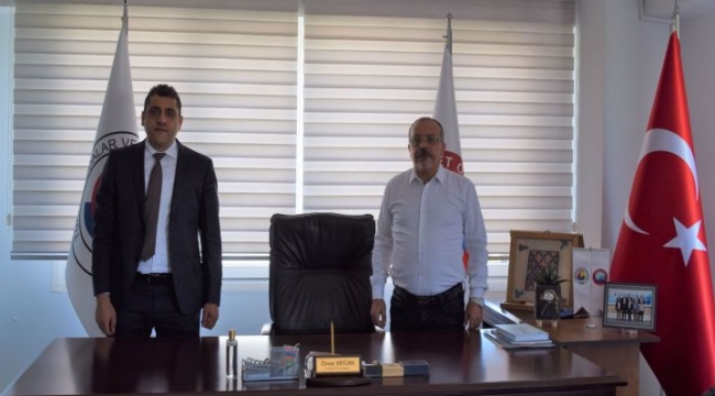 Aliağa Cumhuriyet Başsavcısı Hikmet Salman'dan ALTO'ya Veda Ziyareti