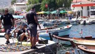 Foça'da cinayet: Tartıştığı kişiyi demir profille öldürdü