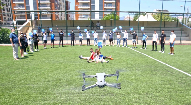 Karşıyaka'da drone eğitimi tamamlandı