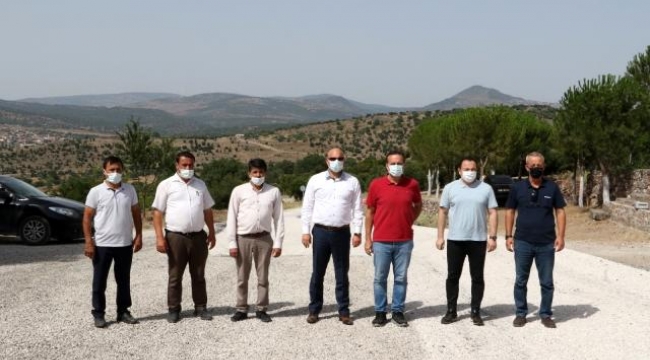 Yuntdağı'nda Yol Çalışmaları Aigai'den Başladı