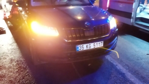 Aliağa'da  feci kaza : 2 yaralı