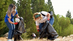 Aliağa'da Orman Temizliği Devam Ediyor