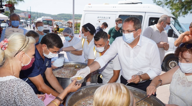 BAŞKAN ERGİN'DEN AŞURE İKRAMI