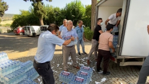 Bergama Belediyesi'nden orman yangınları için yardım seferberliği