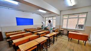 Büyükşehir okullarda hijyen seferberliği başlattı