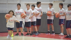 Geleceğin Basketbolcuları Aliağa'da Yetişiyor