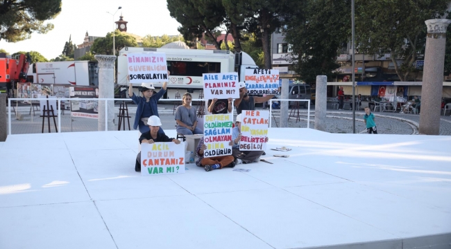 Marmara Depremi 22. Yılında Bergama'da Anıldı