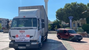 MHP  Aliağa'dan  yangın bölgesine yardım