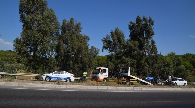 Aliağa'da Trafik kazası :2 Yaralı