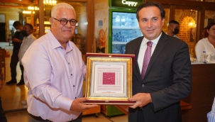 AYVALIK KAYMAKAMI VEDA ETTİ