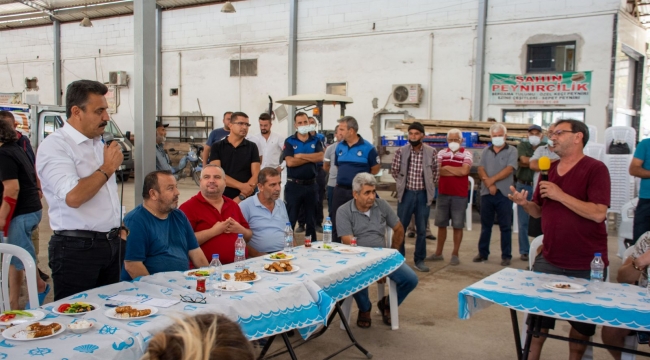 Başkan Kırgöz, Pazarcı Esnafıyla Bir Araya Geldi