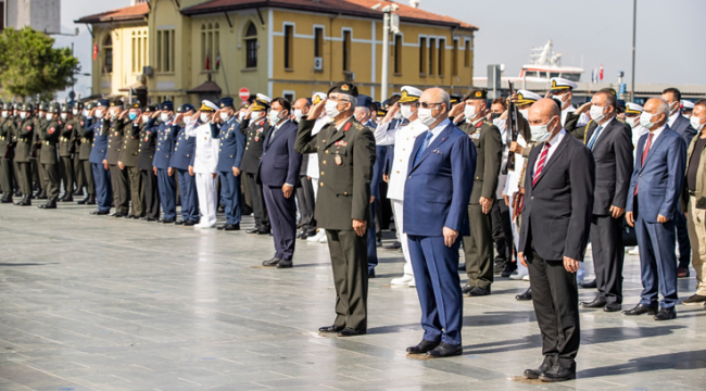 Başkan Soyer Gaziler Günü törenine katıldı