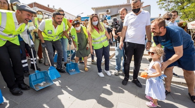 Başkan Soyer "Let's Do it Türkiye" hareketine Foça'dan katıldı