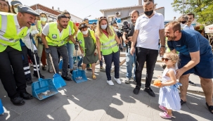 Başkan Soyer "Let's Do it Türkiye" hareketine Foça'dan katıldı