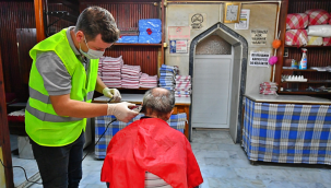 Basmane Hamamı'nın kapıları evsizlere açıldı