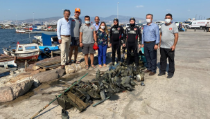 İnciraltı'nda temizlik seferberliği