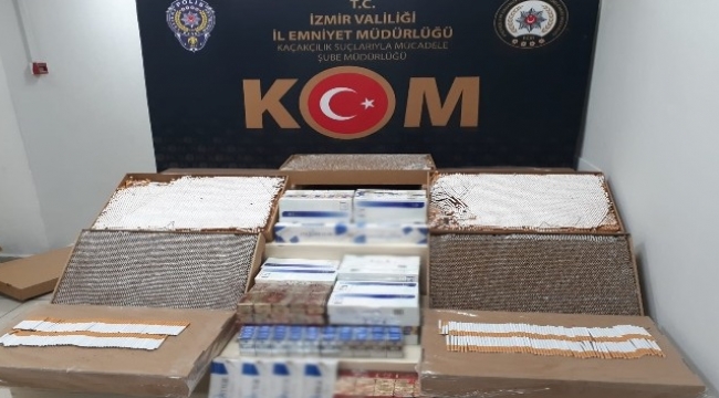 İzmir'de 10 ayrı kaçakçılık operasyonunda 16 şüpheli yakalandı 