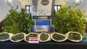 İzmir'de uyuşturucu operasyonu: 9,5 kilo esrar ele geçirildi