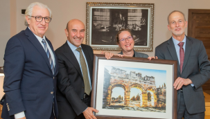 Başkan Soyer İsrail'in Ankara Büyükelçiliği Maslahatgüzarını ağırladı