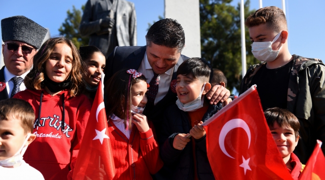 Cumhuriyet Bayramı'nın 98.Yılı Törenle Kutlandı