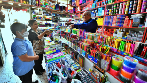 Hem öğrenci ailelerine hem esnafa destek