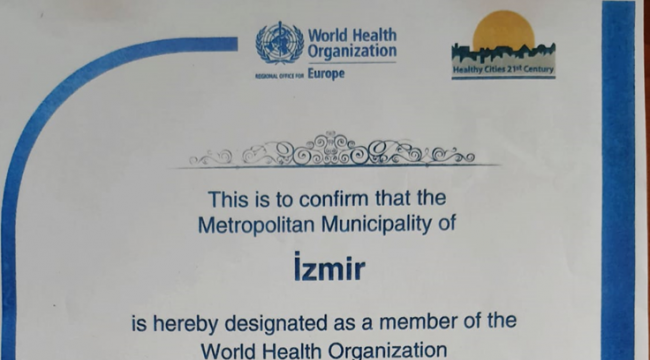 İzmir Avrupa Sağlıklı Şehirler Ağı'na üyeliğini sürdürüyor