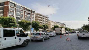 İzmir'de drone destekli trafik denetimi