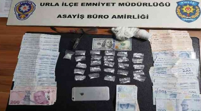 İzmir'de kokain baskını: 2 şüpheli yakalandı
