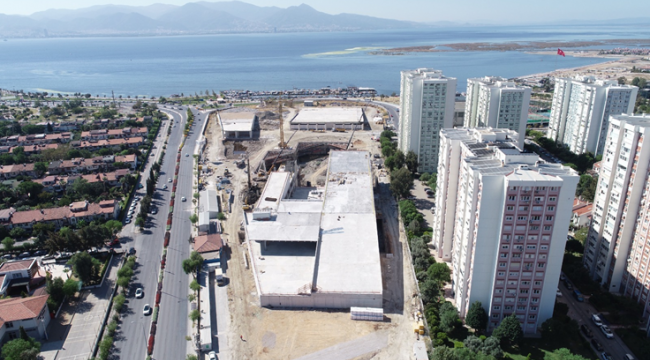 İzmir Opera Binası'nın yüzde 45'i tamamlandı