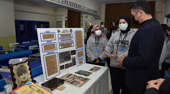 Alp Oğuz Anadolu Lisesi'nden TÜBİTAK Bilim Şenliği