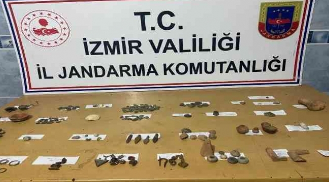 Bergama'da 165 parça tarihi eser ele geçirildi