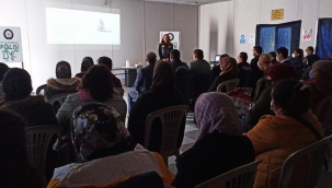 Aliağa'da En İyi Narkotik Polisi Anne projesi eğitimi devam ediyor