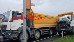 Aliağa'da Zincirleme Kaza :1 yaralı 