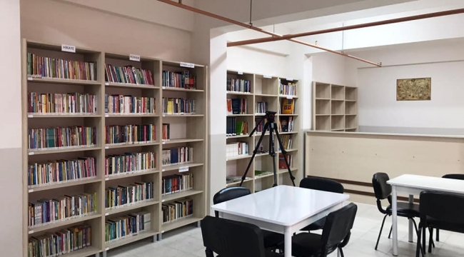 Aliağa Şehit Murat Coşkun Ortaokul Kütüphanesi Açıldı