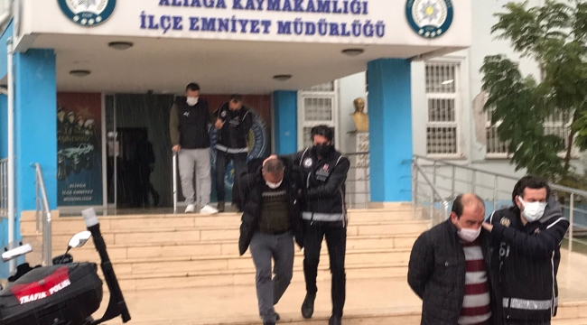 İzmir'de silah kaçakçılığı ve uyuşturucu operasyonu: 3 tutuklama