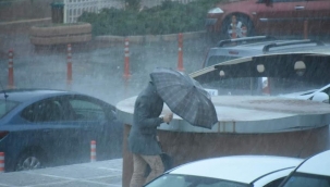 İzmir için kuvvetli sağanak uyarısı