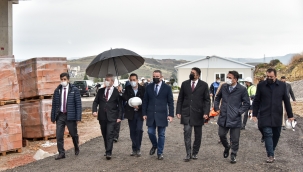 Mesleki ve Çevresel Hastalıklar Hastanesi'nde Kaba İnşaat Tamamlanma Aşamasına Geliyor